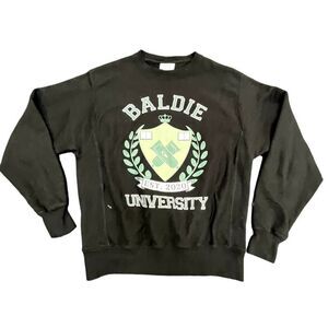 Champion Reverse Weave Baldie University Crewneck Sz Medium